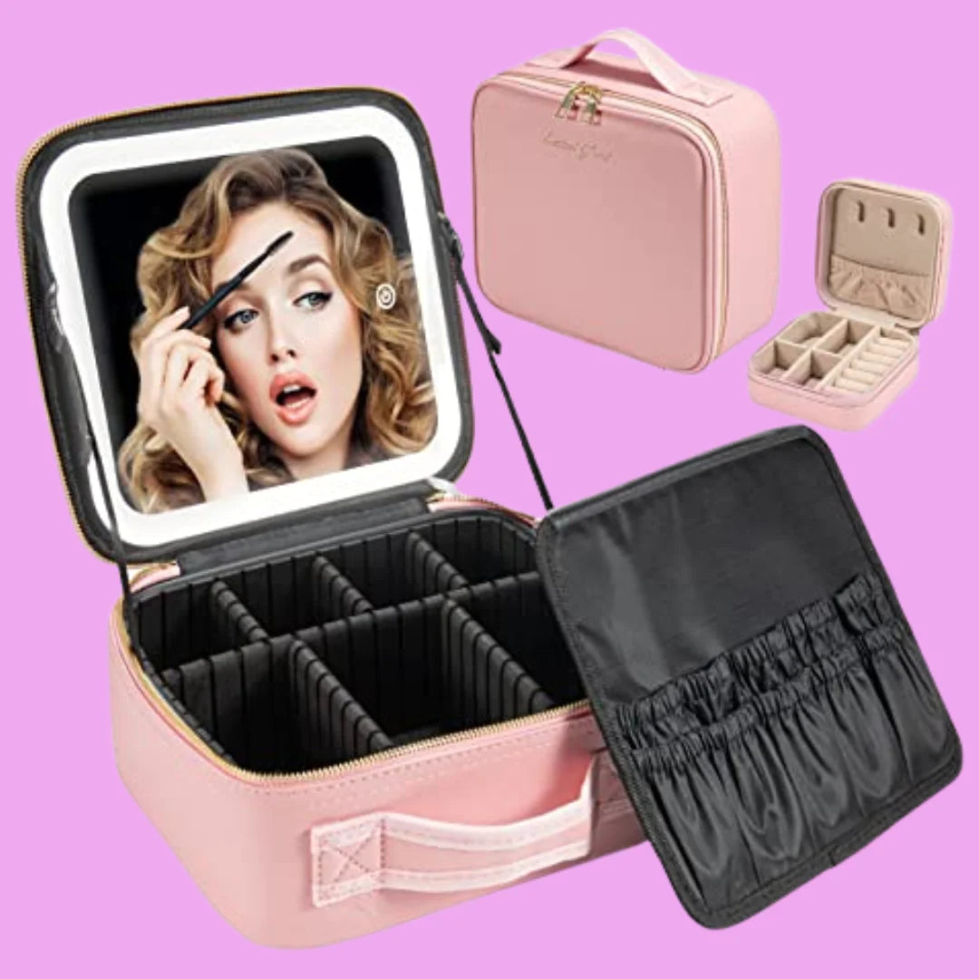 Cosmetic Organizer Portable Travel Makeup Bag