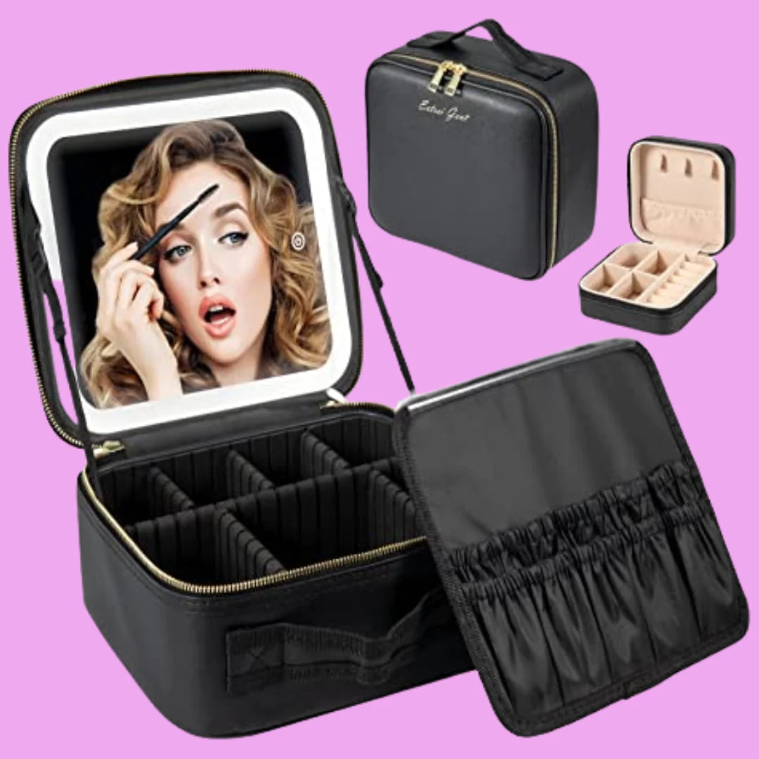 Cosmetic Organizer Portable Travel Makeup Bag