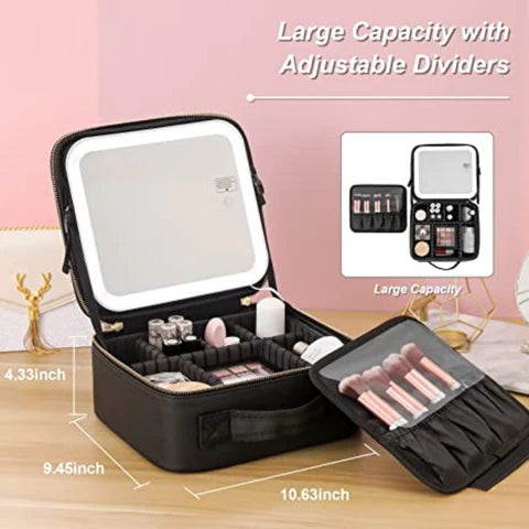 Cosmetic Organizer Portable Travel Makeup Bag