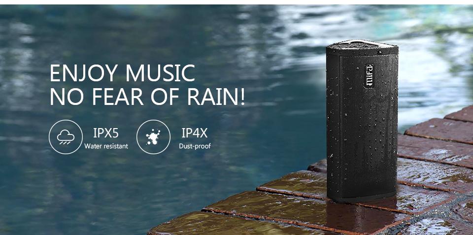 Waterproof Bluetooth Stereo Music Speakers